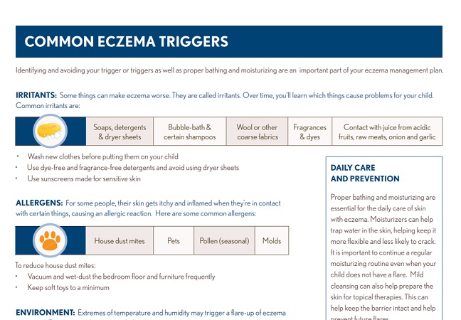 Common Eczema Triggers