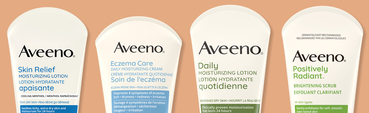 gamme de produits Aveeno